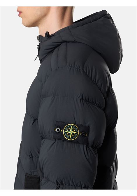 giacca piumino seamless  tunnel  uomo nero STONE ISLAND | K2S15 4100040 S0028V0029